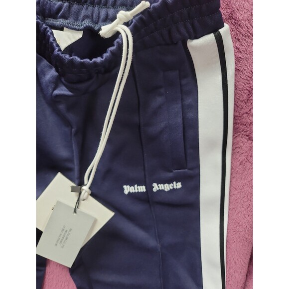 Palm Angel's Classic Logo Track Pant Navy blue. Size 8